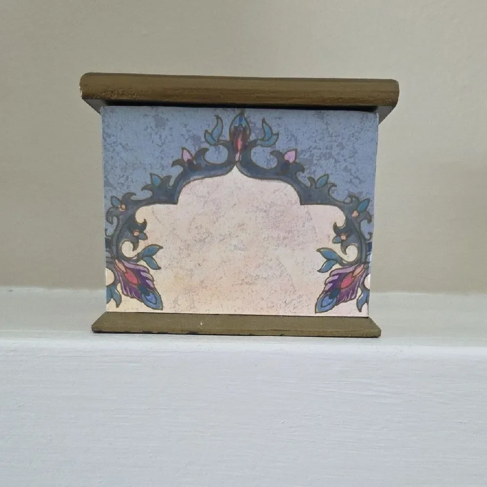 Decorative Box with Floral Design